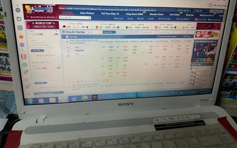 Cá độ bóng đá là đặt cược vào kết quả theo tỷ lệ kèo nhà cái