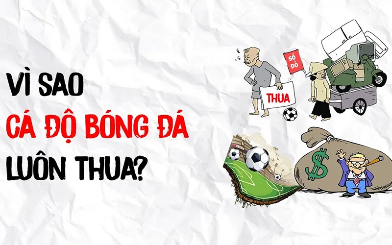 tại sao cá độ bóng đá luôn thua