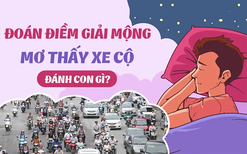 mơ mất xe máy đánh con gì