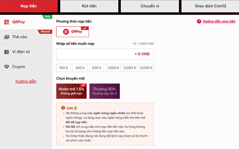 Hệ thống nạp rút tiền nhanh chóng tại 388BETAlt: Tốc độ giao dịch nạp rút tiền 388BET nhanh