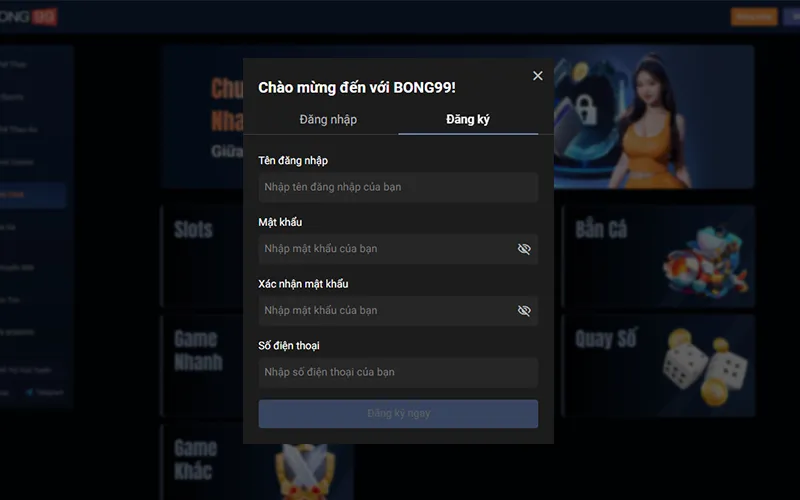 đăng ký bong99